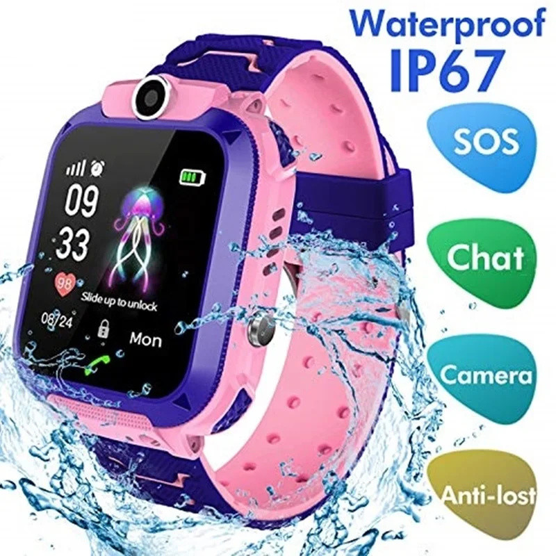 Smartwatch Watches Birthday Gift For Boys - 2G Kids Smart Watch SOS Call