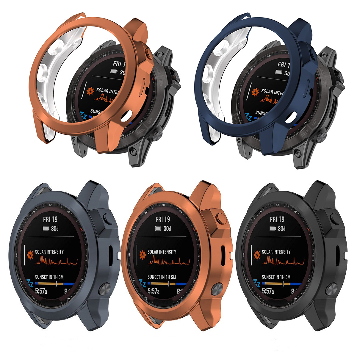 Xwatch Smartwatch - Protective Case Cover for Garmin Fenix