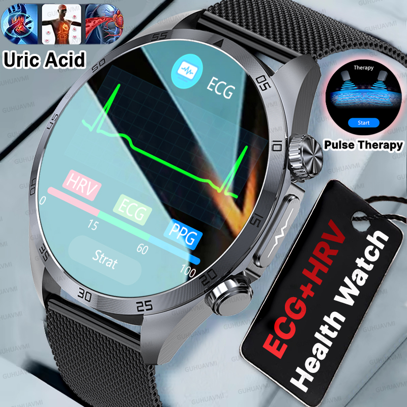 Smartwatch Health Watches For Men - 2026 New ECG+PPG Monitor Pulse Therapy