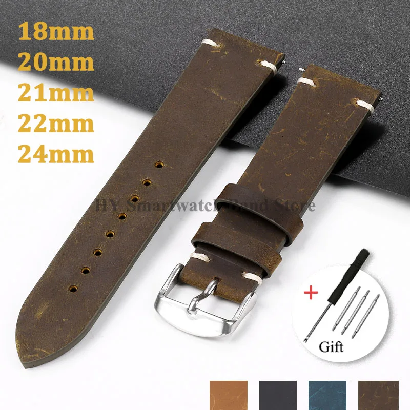 Smartwatch Vintage Watches For Men - 18mm 20mm 21mm 22mm 24mm Vintage
