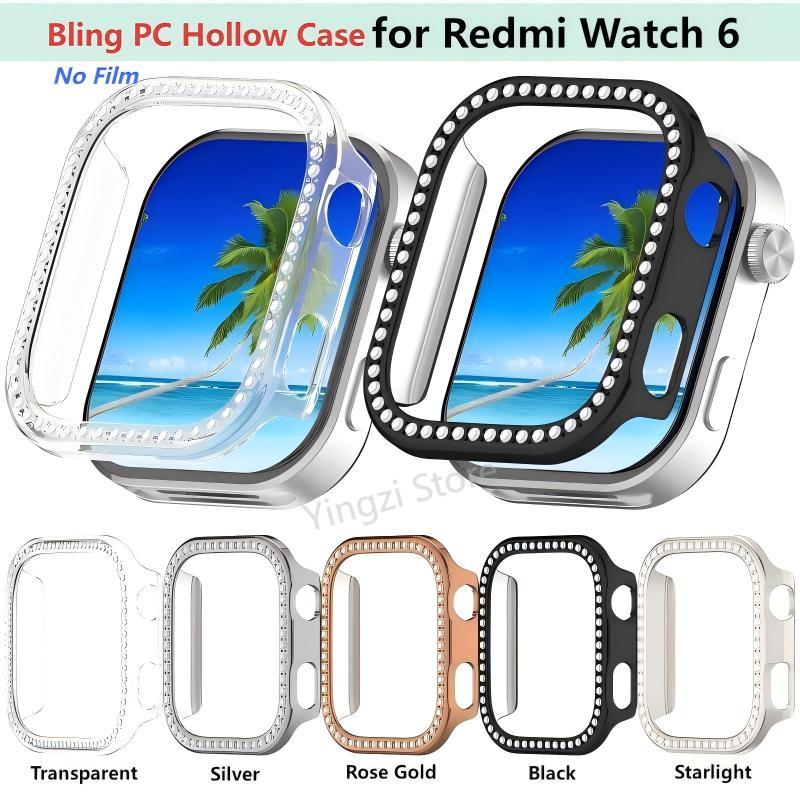 Smartwatch English - Bling PC Hollow Case Cover for