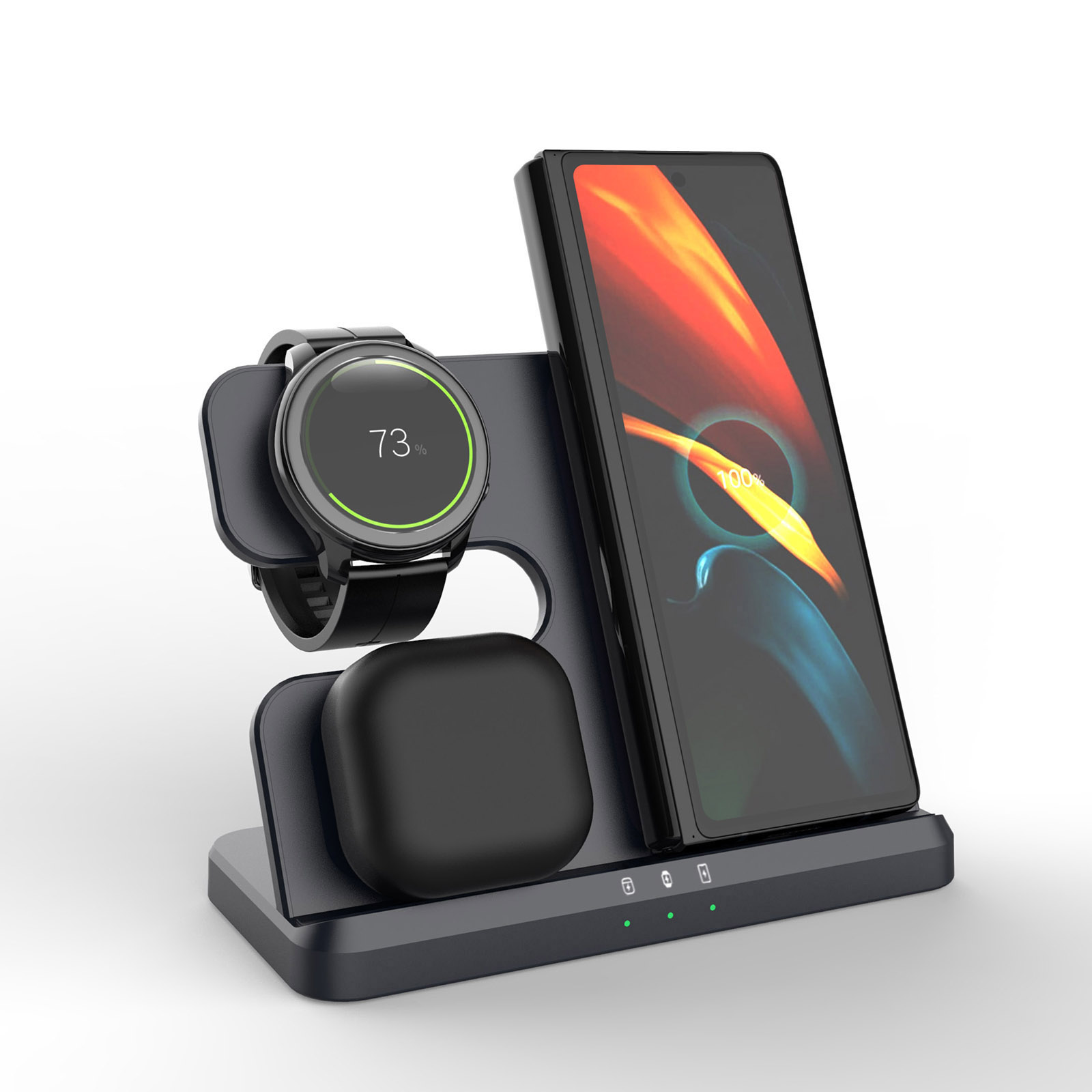 Wireless Charger 3 In 1 Stand  - Watches Smartwatch Samsung 评论和价格