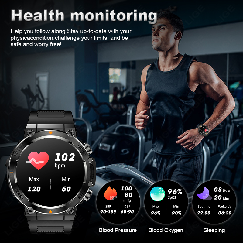LIGE 2026 Smart Watches Heart  - Smartwatch Watches For Sale 评论和价格