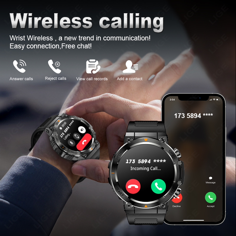 LIGE 2026 Smart Watches Heart  - Smartwatch Watches For Sale 评论和价格