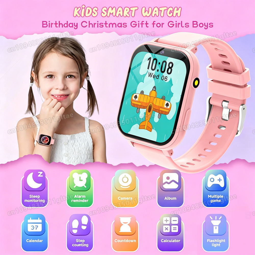 New Smartwatch For Kids HD Cam - Smartwatch Watches Birthday Gift For Boys 评论和价格