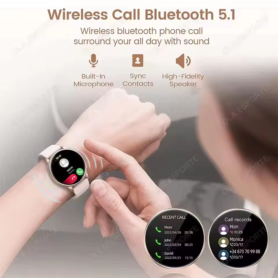New Smart Watch 1.32 inch HD A - Smartwatch Health Watches For Men 评论和价格