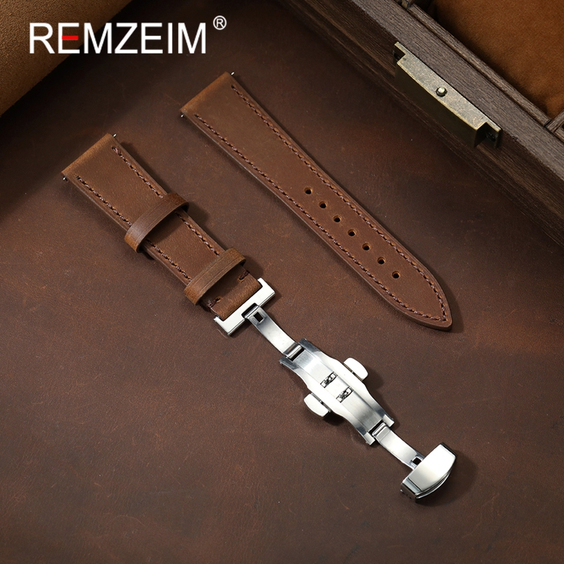 Men Women Unisex Crazy Horse L - Smartwatch Vintage Watches For Men 评论和价格