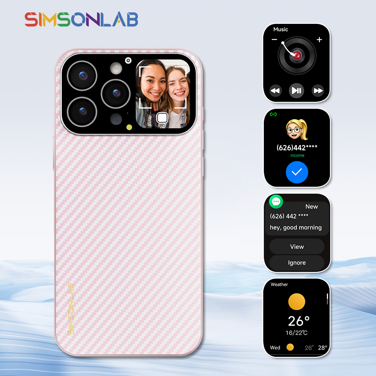 New Smart Phone Case for iPhon - Smartwatch Watches That Connect To Iphone 评论和价格