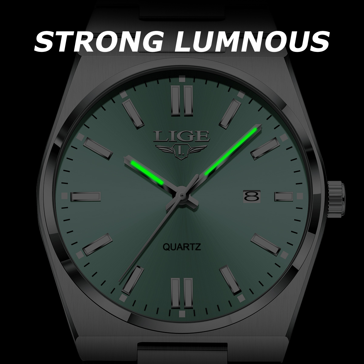 LIGE Luxury Brand Men Watches  - Smartwatch Vintage Watches For Men 评论和价格