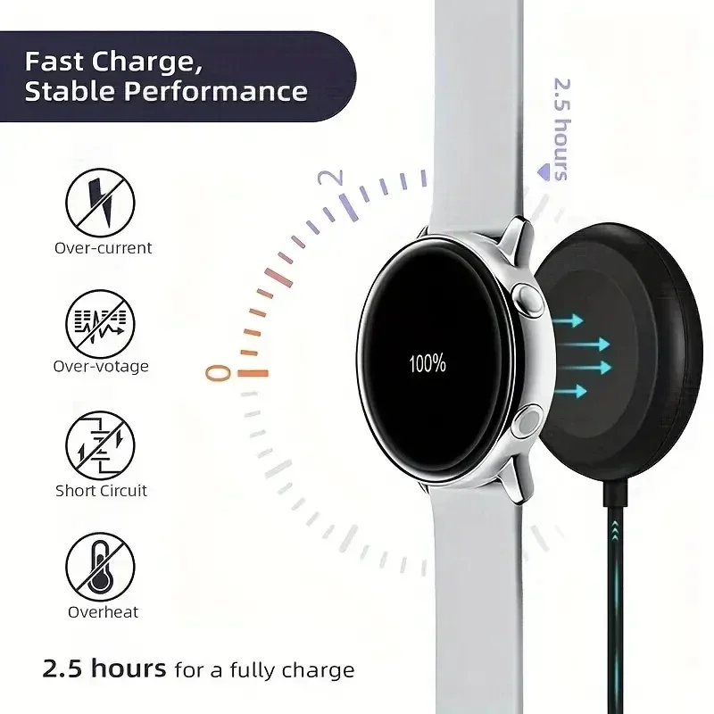 Wireless Watch Charger Compati - Watches Smartwatch Samsung 评论和价格