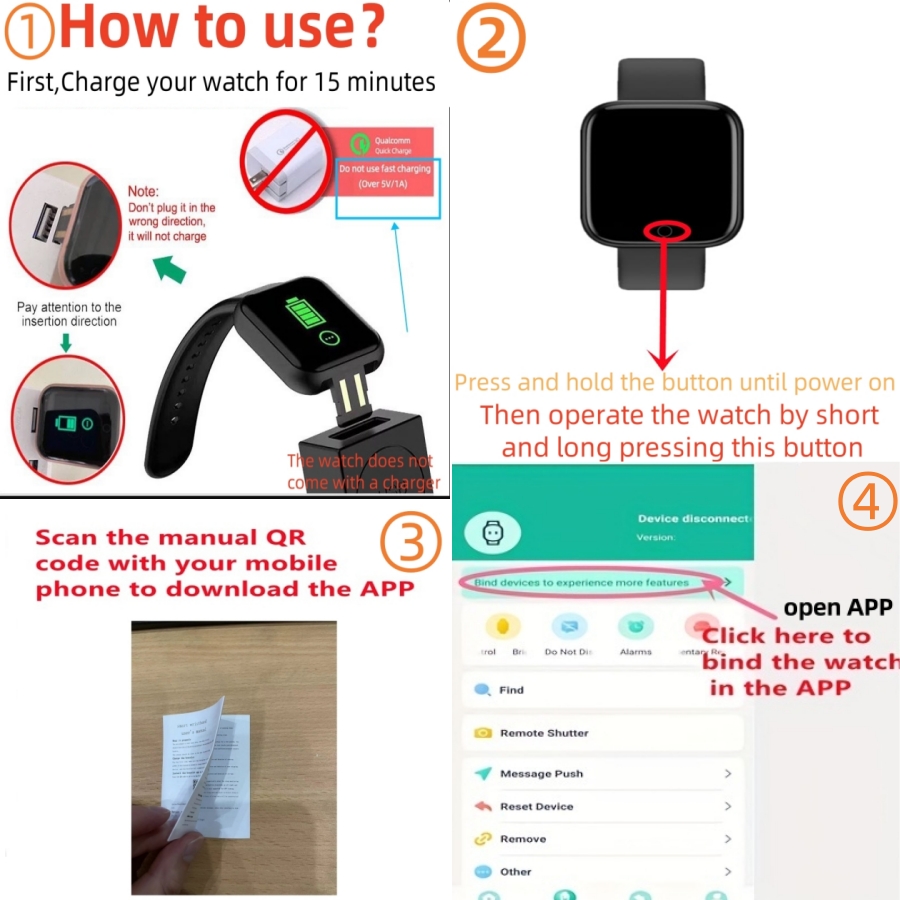 Smart Watch Message Remind Mus - Smartwatch Sports Watches For Men 评论和价格