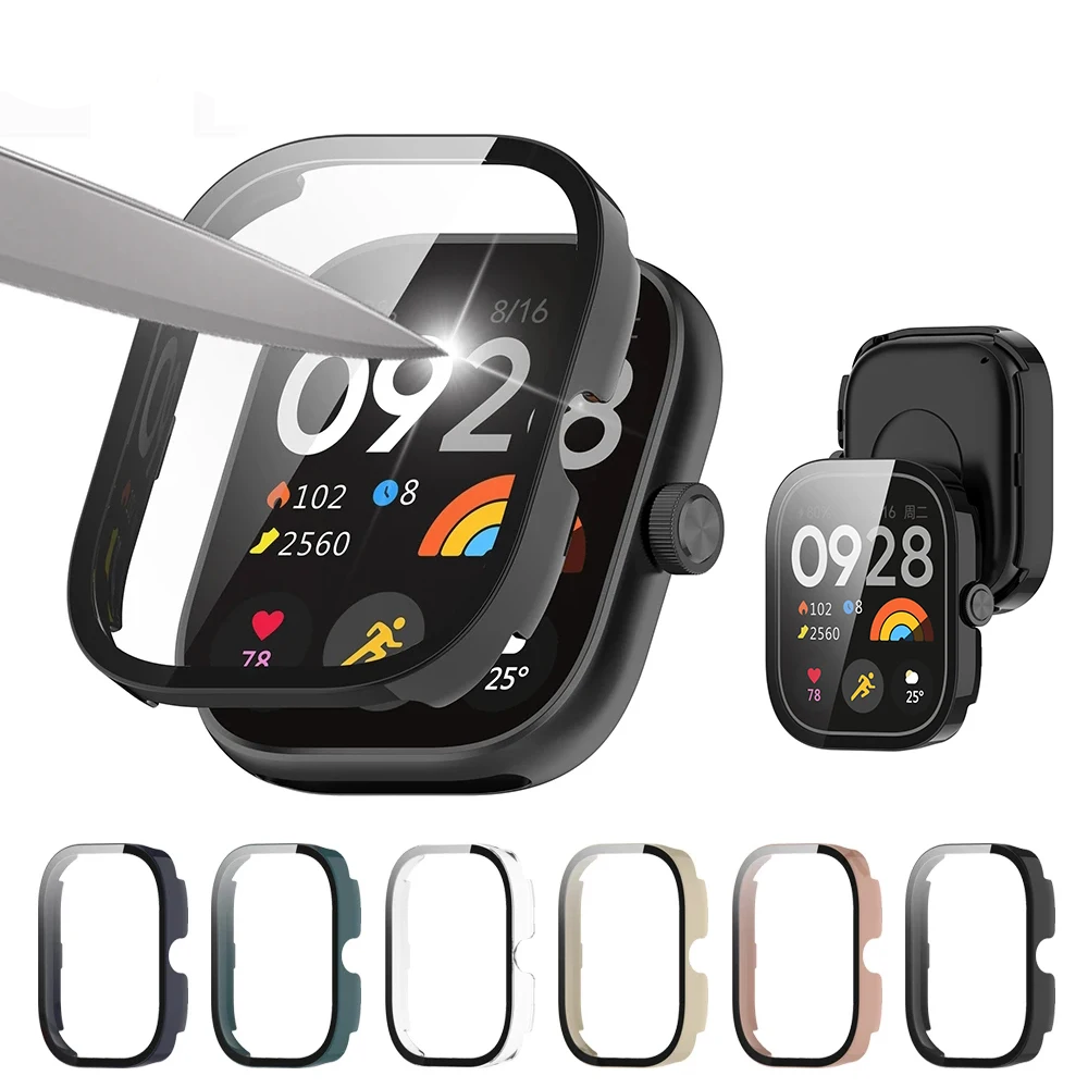 Tempered Glass+Case For Xiaomi - Watch Redmi 评论和价格