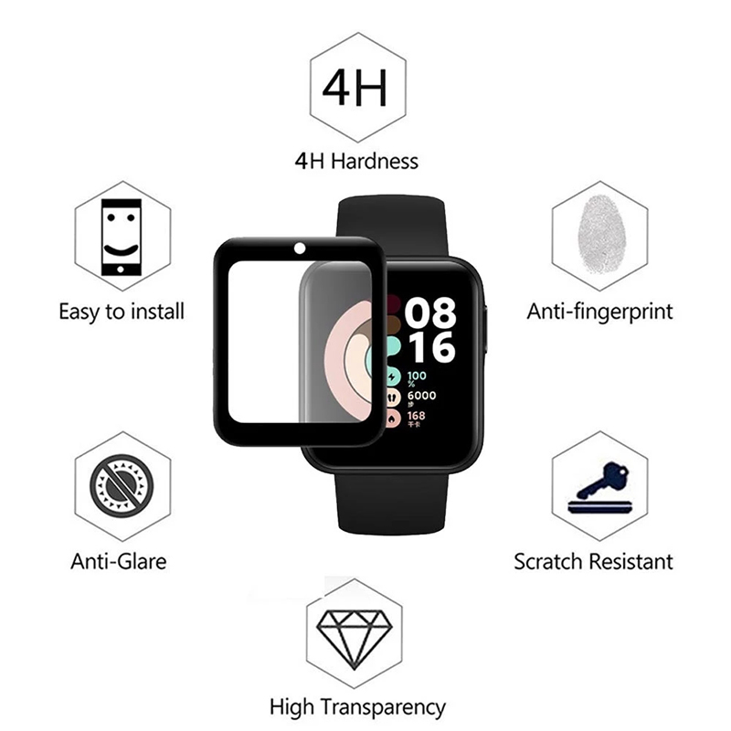 2 Pcs Tempered Glass for Redmi - Watch Redmi 评论和价格