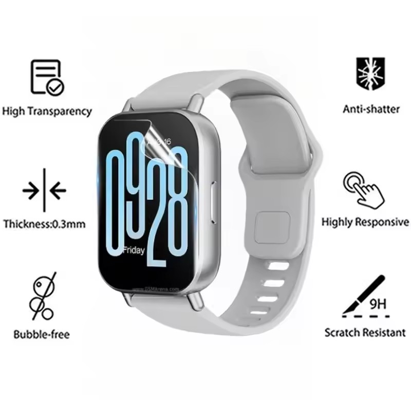 1-5Pcs Watch Hydrogel Film For - Watch Redmi 评论和价格