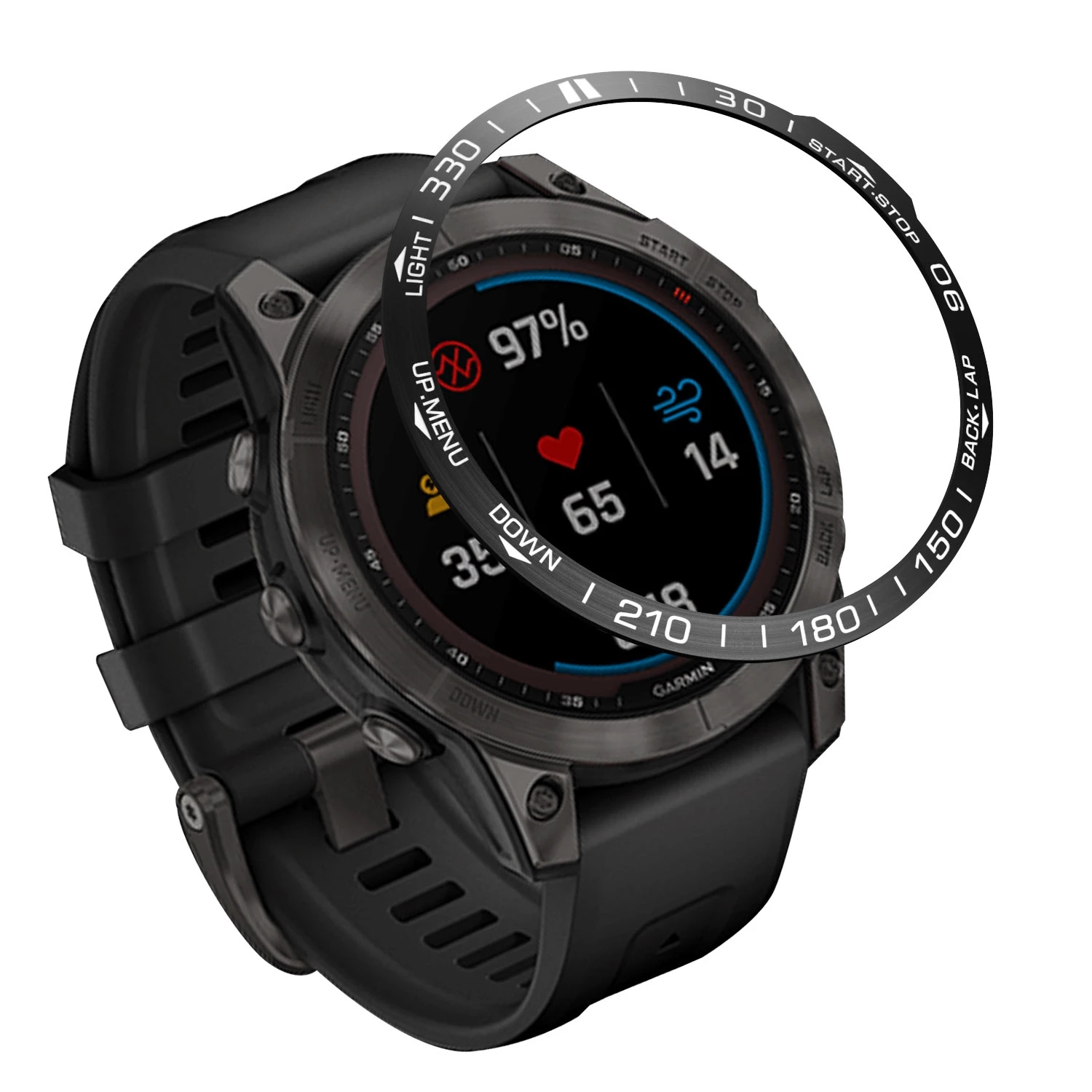 Bezel for Garmin Fenix 7 7X 6  - Xwatch Smartwatch 评论和价格