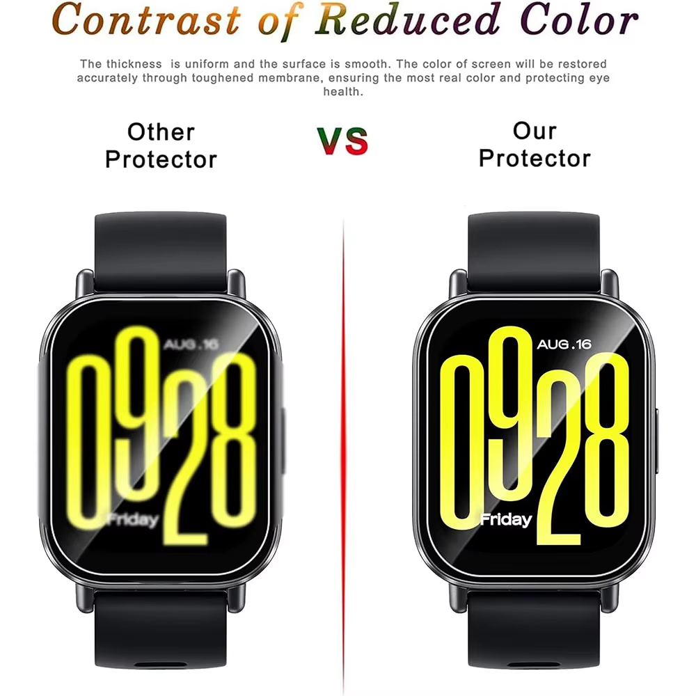 1-5Pcs Tempered Glass For Xiao - Watch Redmi 评论和价格