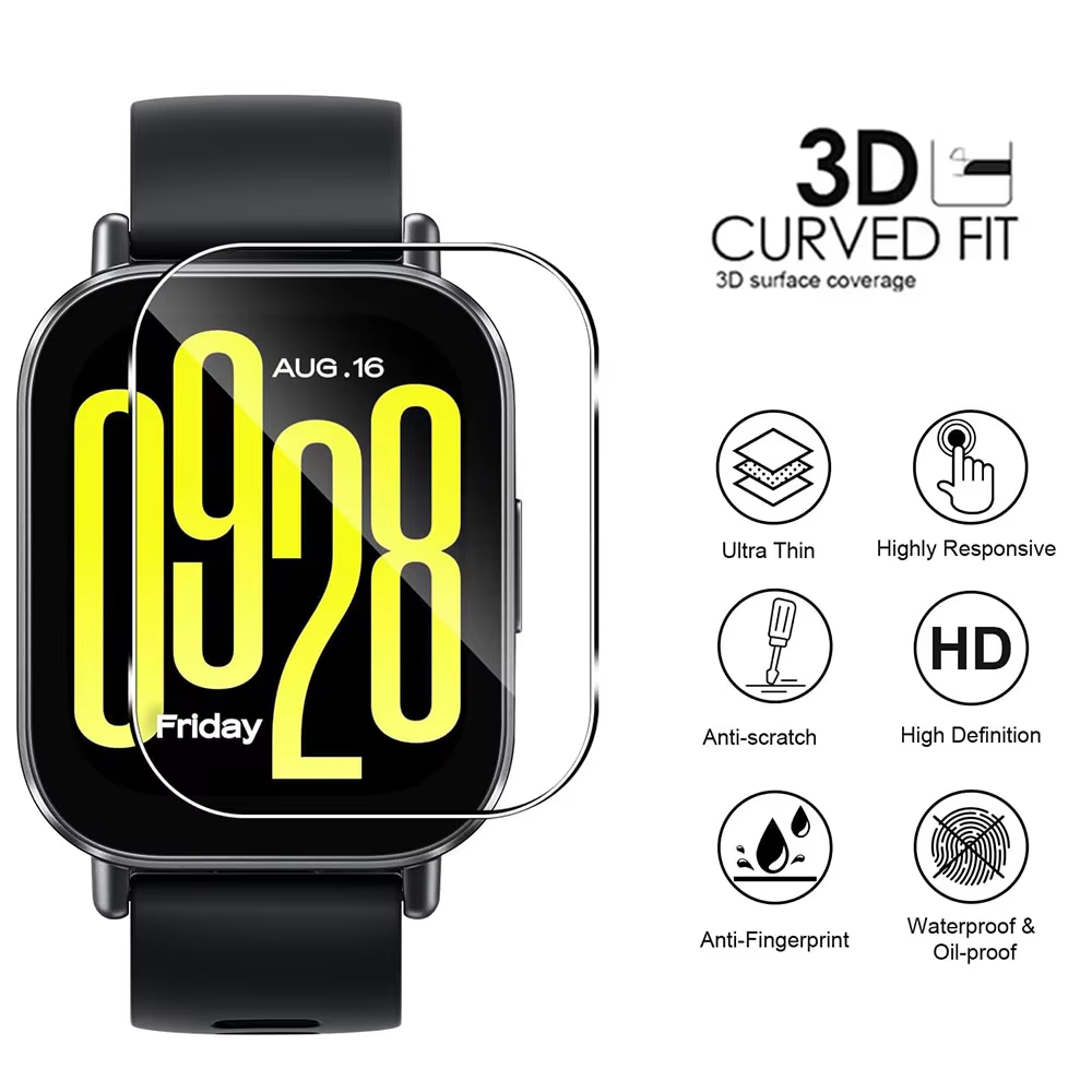 1-5Pcs Tempered Glass For Xiao - Watch Redmi 评论和价格