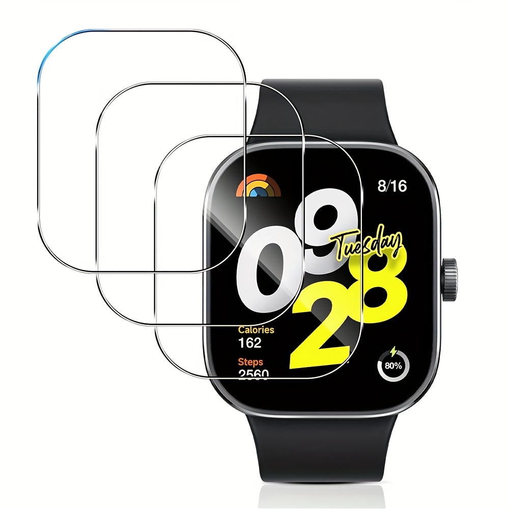 3-5Pcs Premium Tempered Glass  - Watch Redmi 评论和价格