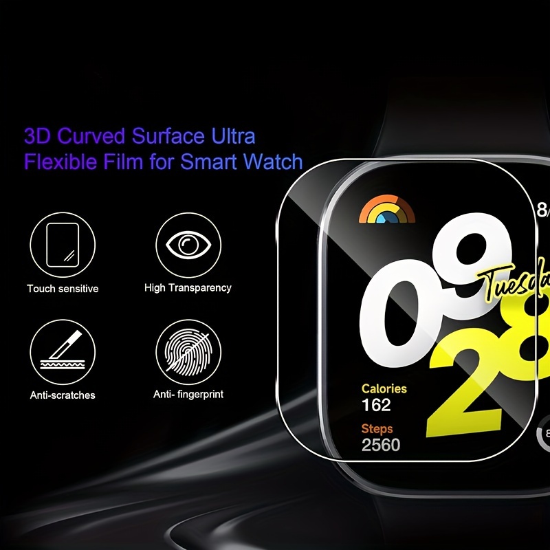 3-5Pcs Premium Tempered Glass  - Watch Redmi 评论和价格