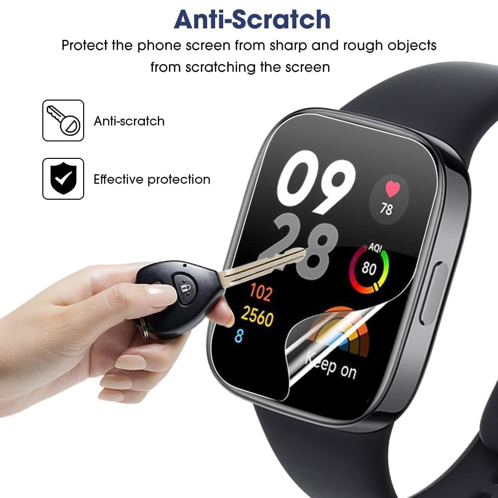 3/6pcs Hydrogel Protective Fil - Watch Redmi 评论和价格