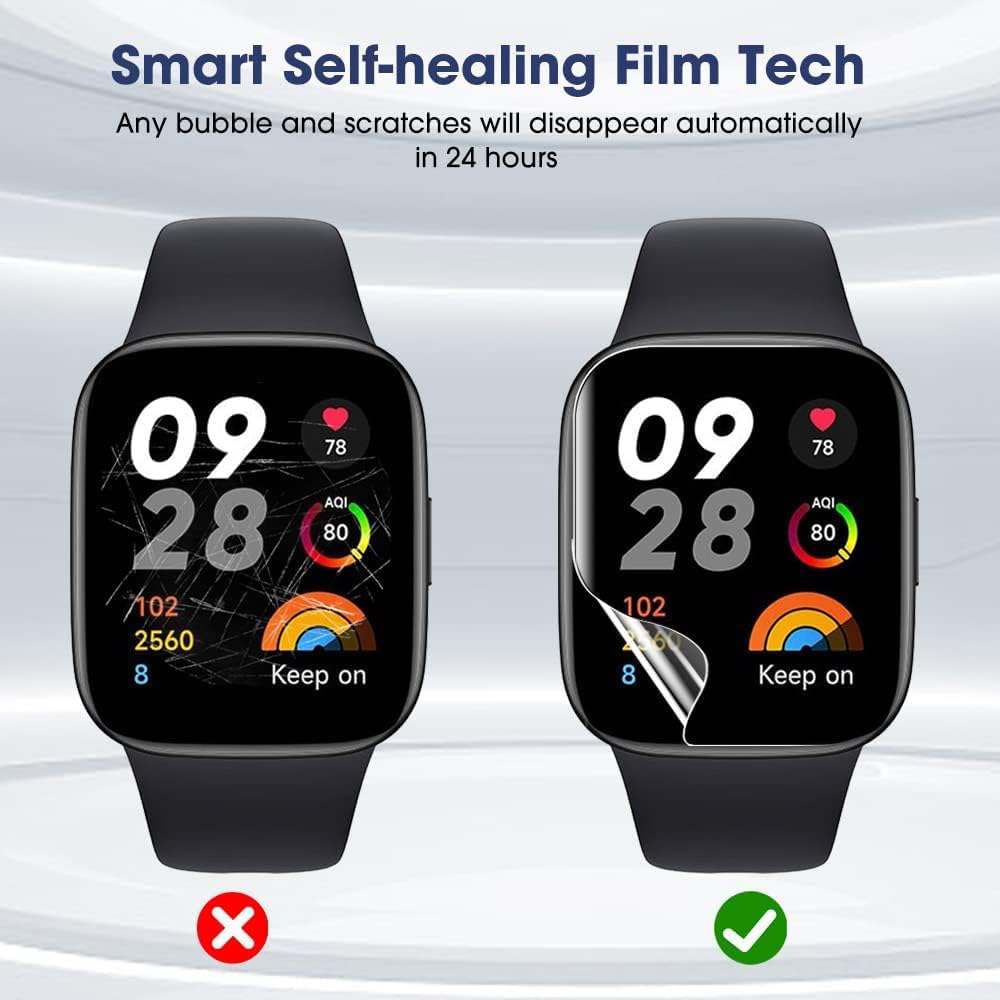 3/6pcs Hydrogel Protective Fil - Watch Redmi 评论和价格