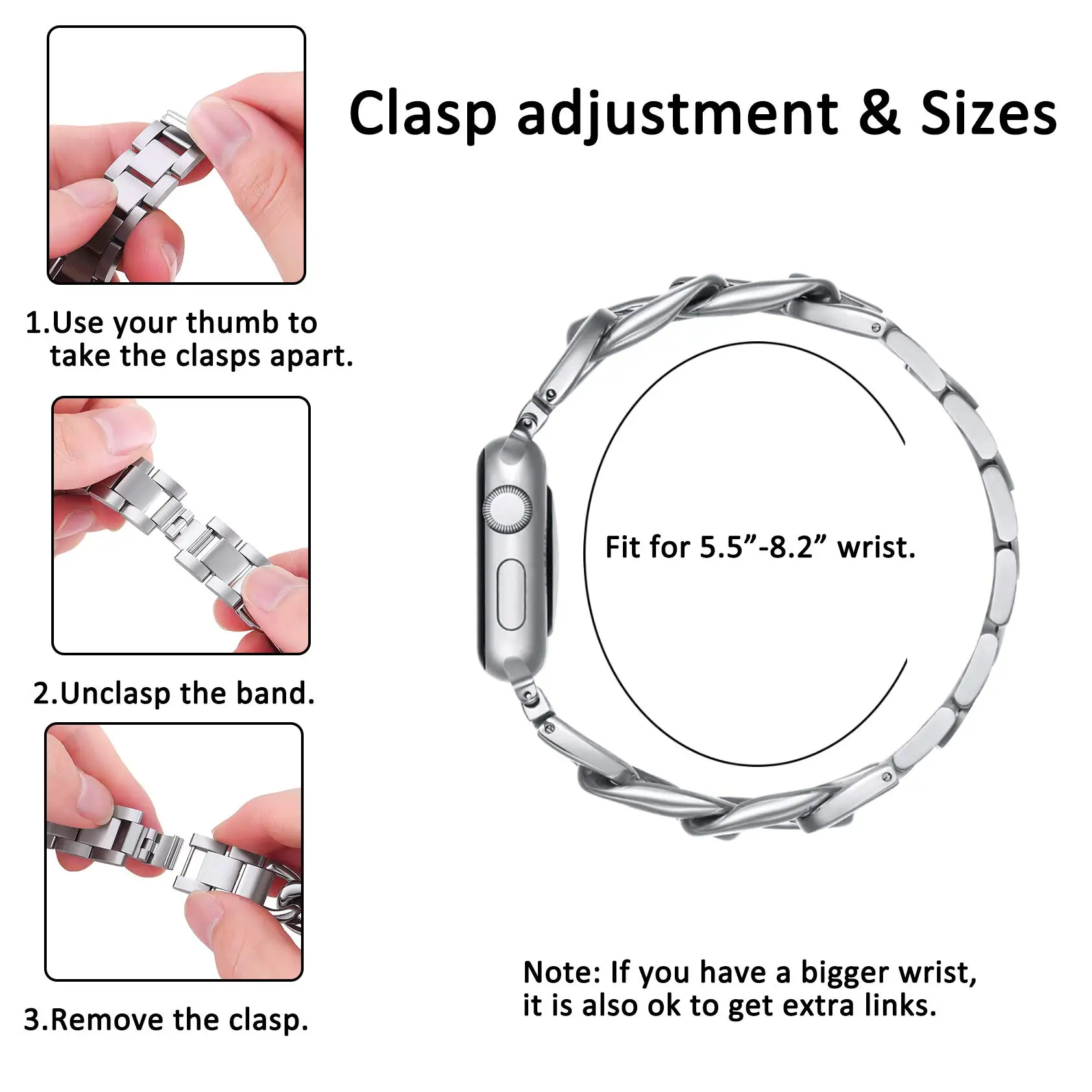 Premium Metal Watch Band for A - Smartwatch Premium Watches For Women 评论和价格