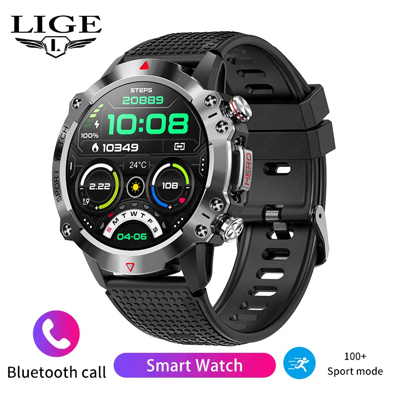 LIGE Men's Smartwatch Health B - Smartwatch Watches For Sale 评论和价格