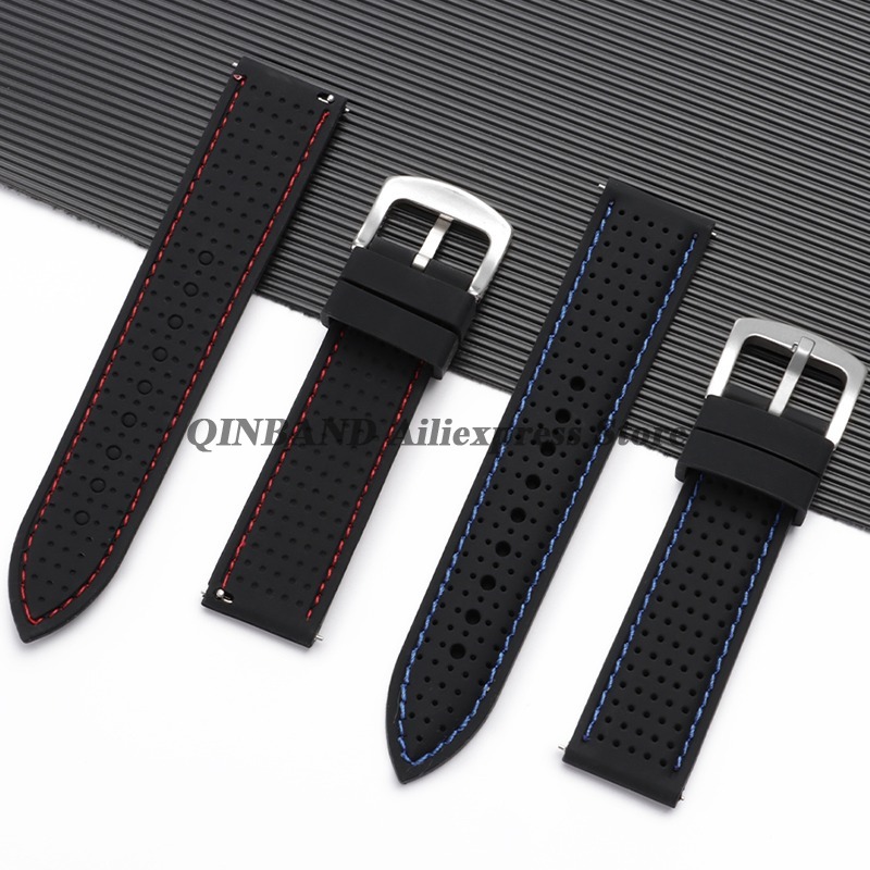 20/22/24mm Premium Silicone Wa - Smartwatch Premium Watches For Women 评论和价格