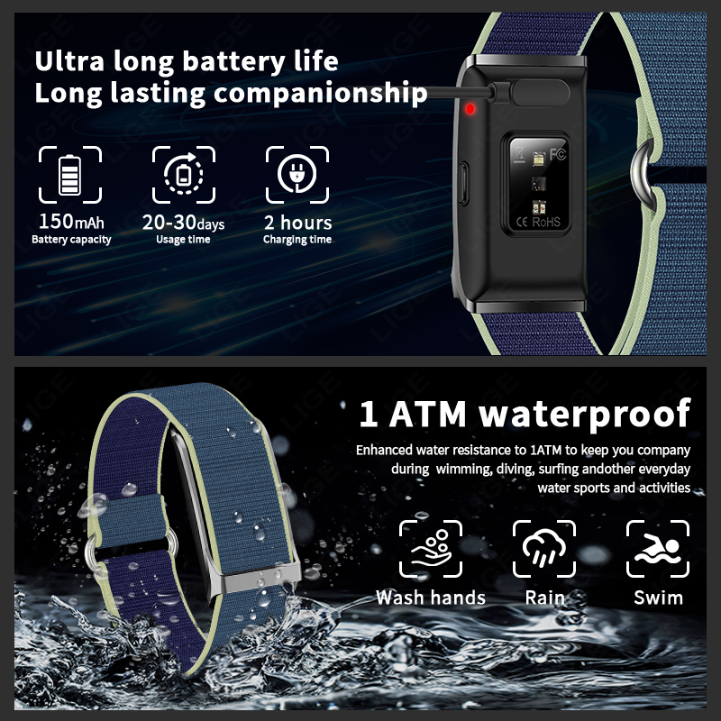 LIGE Hot Sales Smart Watch Hea - Smartwatch Watches For Sale 评论和价格
