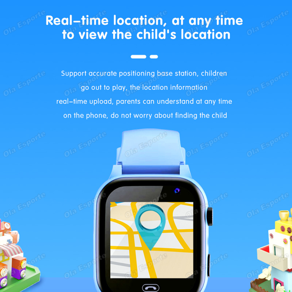 2026 New Mini Kids Phone 4G Si - Smartwatch Watches Birthday Gift For Boys 评论和价格
