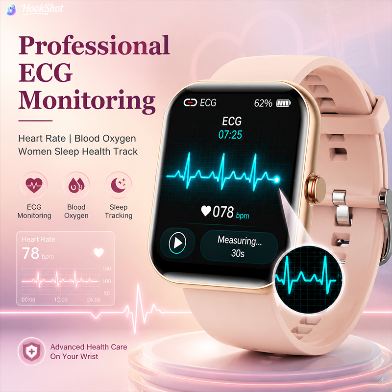 Women Smart Watch BT Call Hear - Watches Ladies Smartwatch 评论和价格