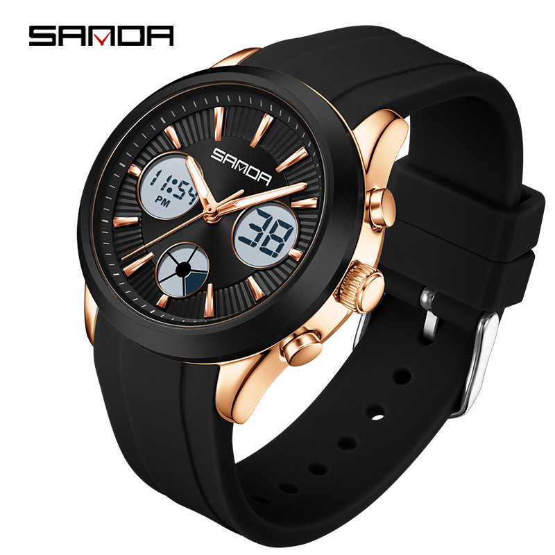SANDA electronic watch luminou - Watches Ladies Smartwatch 评论和价格