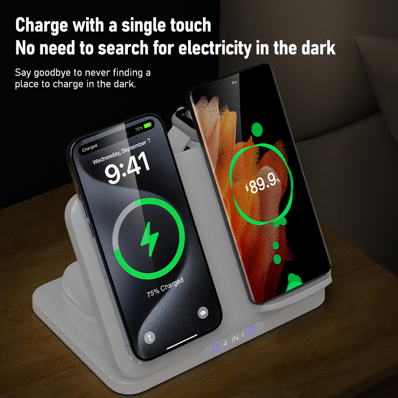 4 in 1 Dual Phone Wireless Cha - Watches Smartwatch Samsung 评论和价格