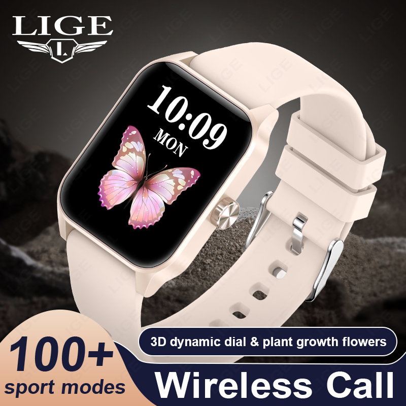 LIGE Fashion Smart Watch Women - Smartwatch Watches For Sale 评论和价格