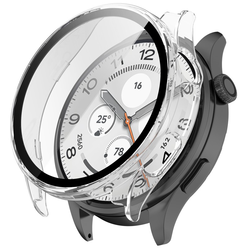 PC +Tempered Glass Case for Xi - Smartwatch English 评论和价格