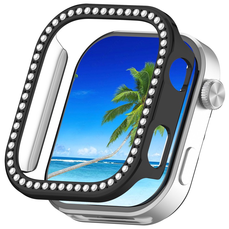 Bling PC Hollow Case Cover for - Smartwatch English 评论和价格