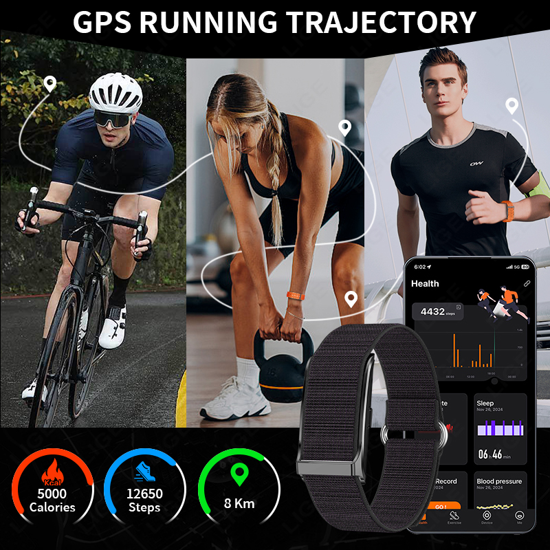 LIGE 100+ Sport Fitness Tracke - Smartwatch Sports Watches For Men 评论和价格