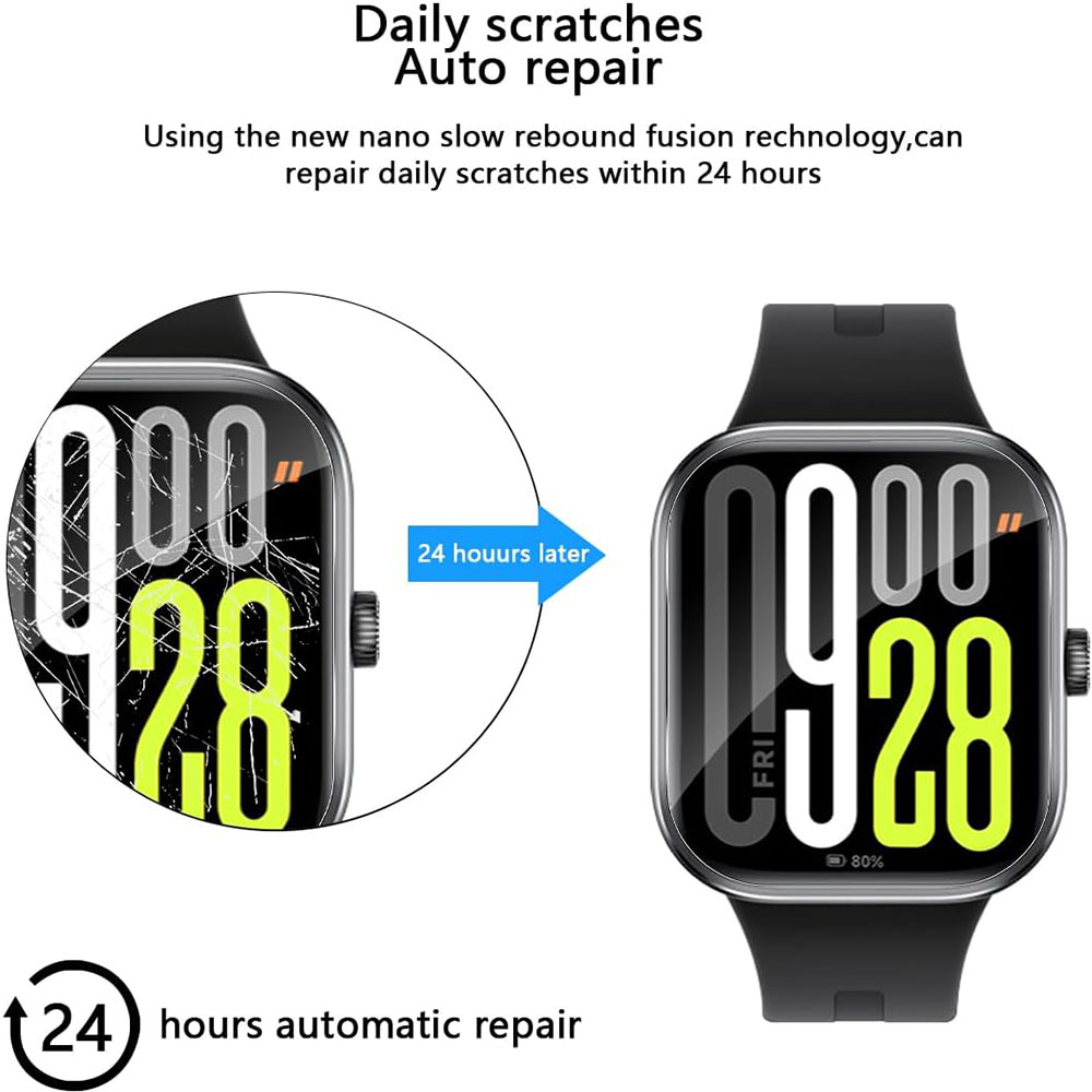 1-5PCS Hydrogel Protective Fil - Watch Redmi 评论和价格