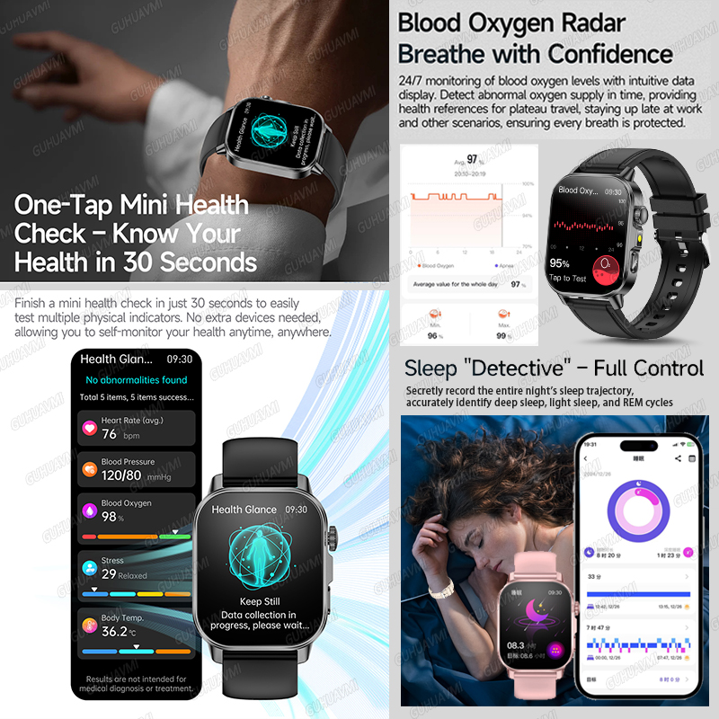 2026 New Health Smart Watch Pr - Smartwatch Health Watches For Men 评论和价格