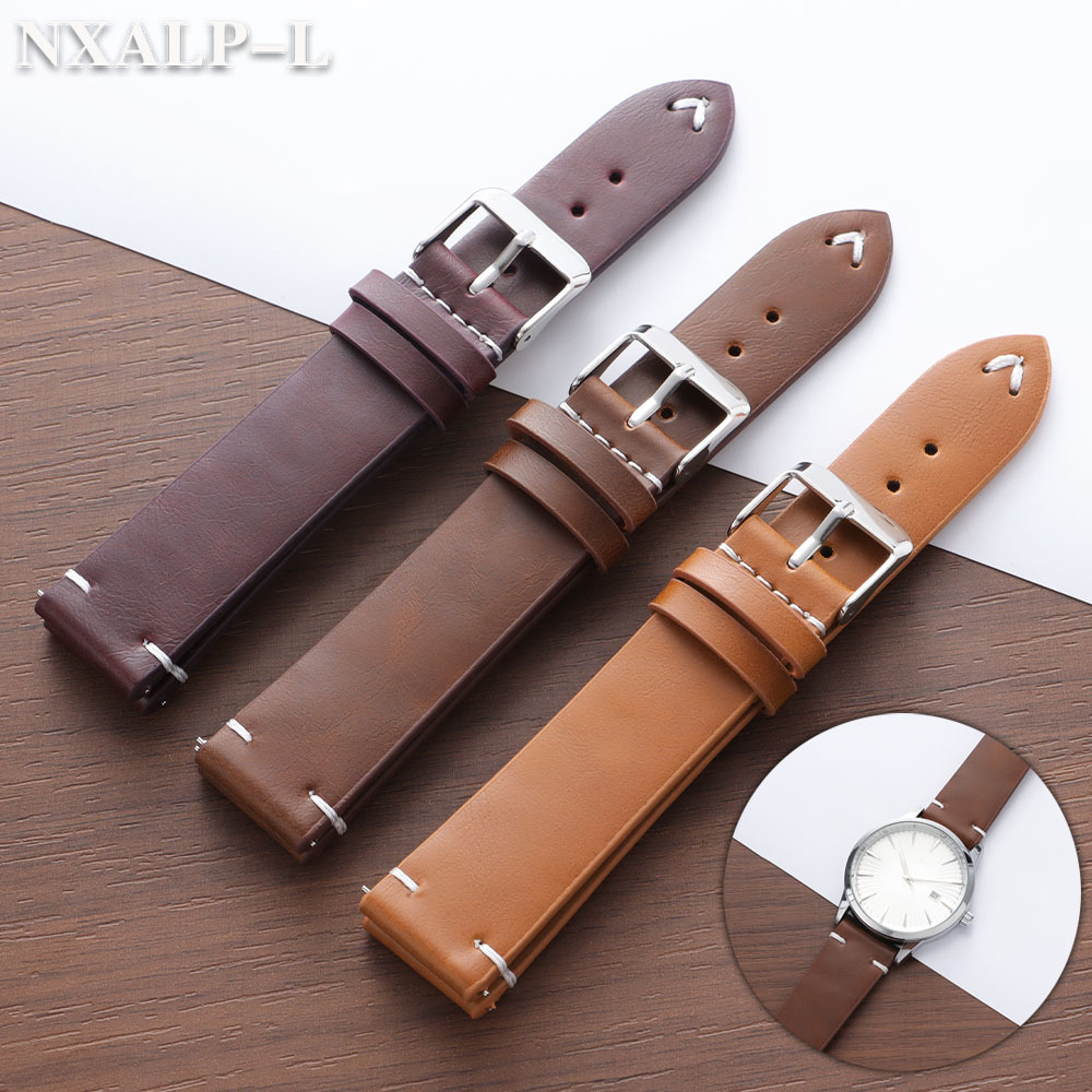 Stitching Bracelet 18mm 20mm 2 - Smartwatch Vintage Watches For Men 评论和价格