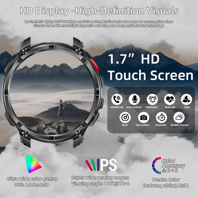 LIGE Smart Watch 2026 Hot Sale - Smartwatch Watches For Sale 评论和价格