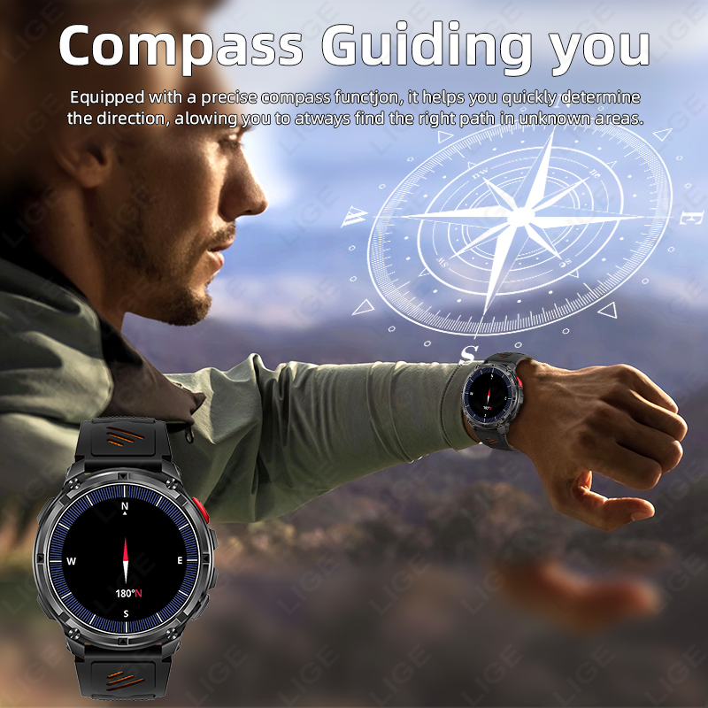 LIGE Smart Watch 2026 Hot Sale - Smartwatch Watches For Sale 评论和价格