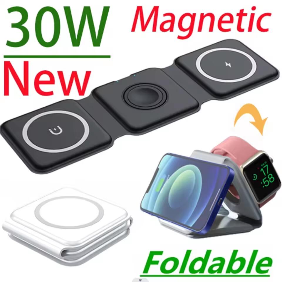 3 in 1 Portable Magnetic Wirel - Watches Smartwatch Samsung 评论和价格