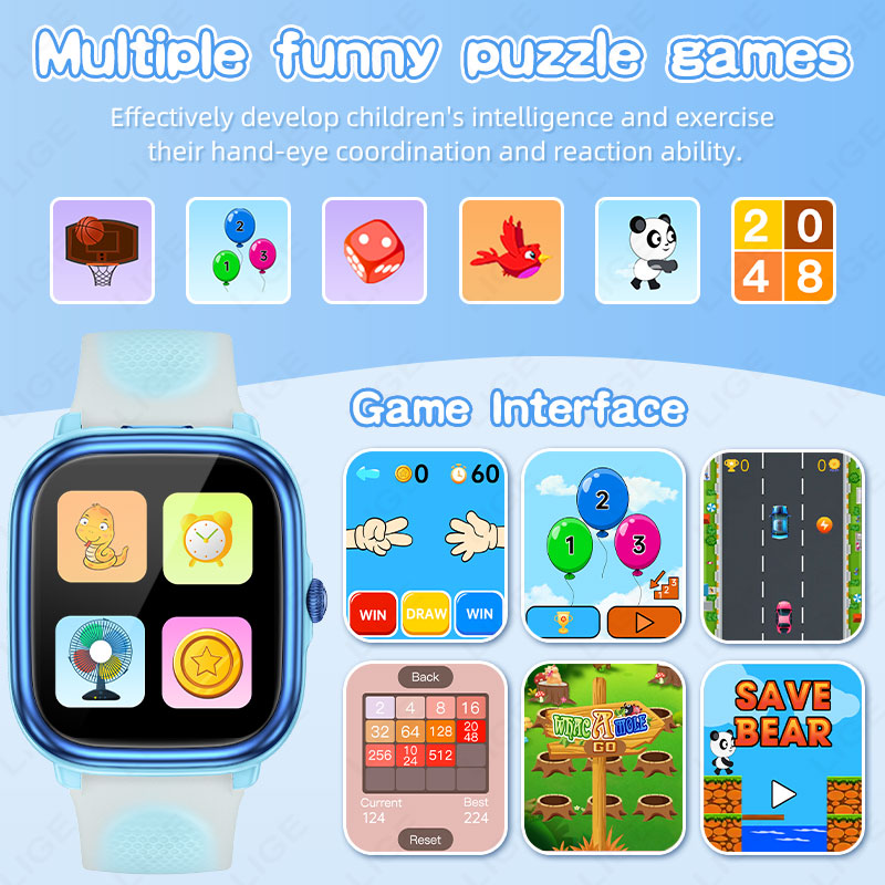 Kids Smart Watch Girls Boys Sm - Smartwatch Watches Birthday Gift For Boys 评论和价格
